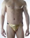 Erkek Gold Lame Brazillian Slip İç Çamaşırı (DM301132)