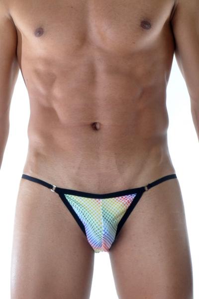 Halka Detaylı Desenli Slip